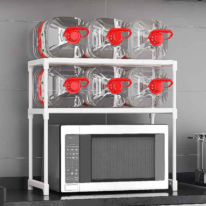 Microwave & Kitchen Storage Rack – Multi-Layer Organizer