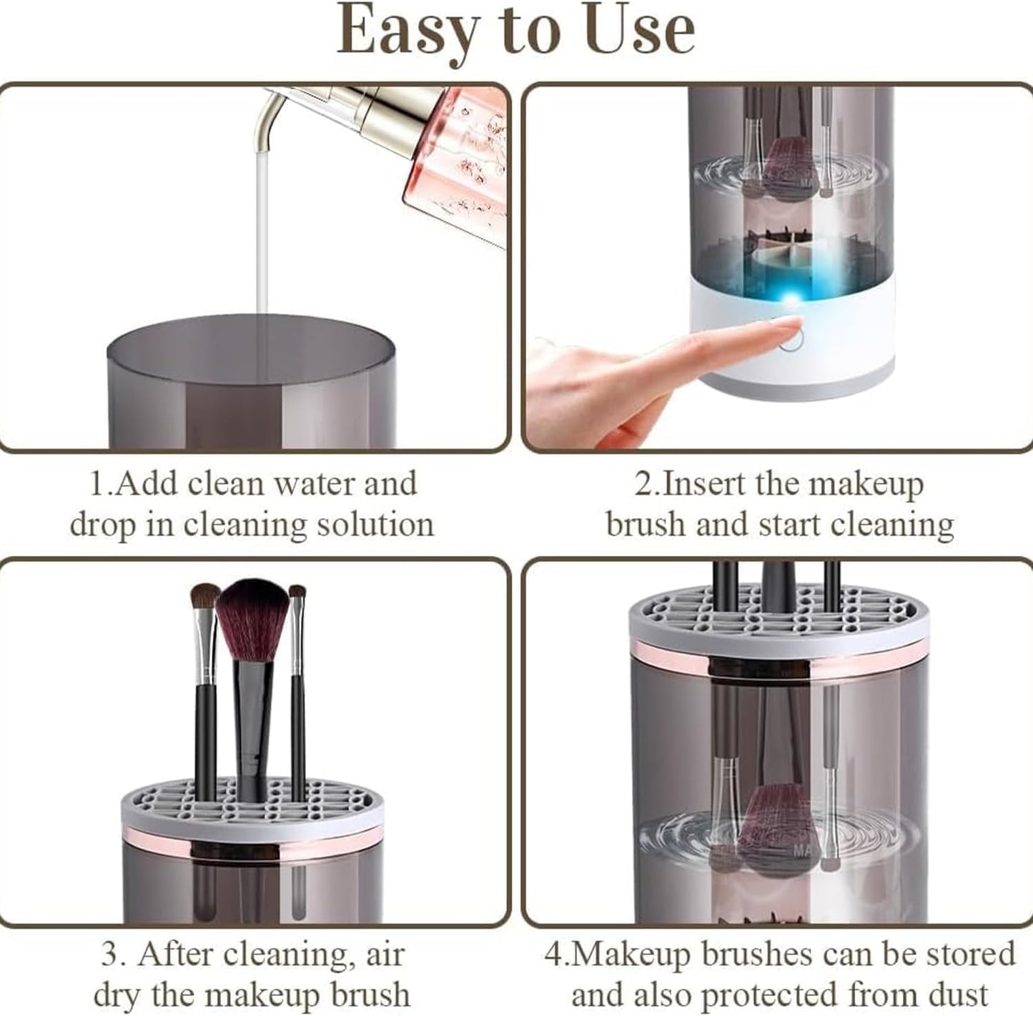 Electric Makeup Brush Cleaning Machine
