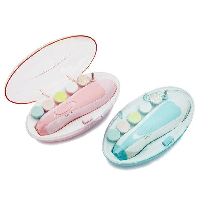 Safe Baby Nail Clipper Set, Electric Baby Nail Trimmer for Newborn or Toddler
