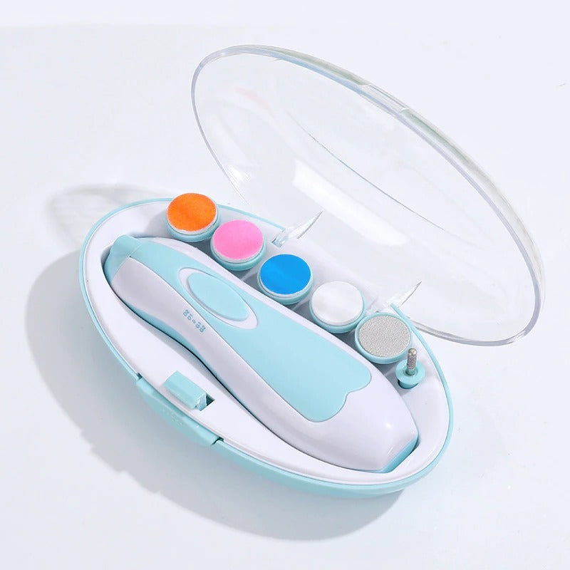 Safe Baby Nail Clipper Set, Electric Baby Nail Trimmer for Newborn or Toddler