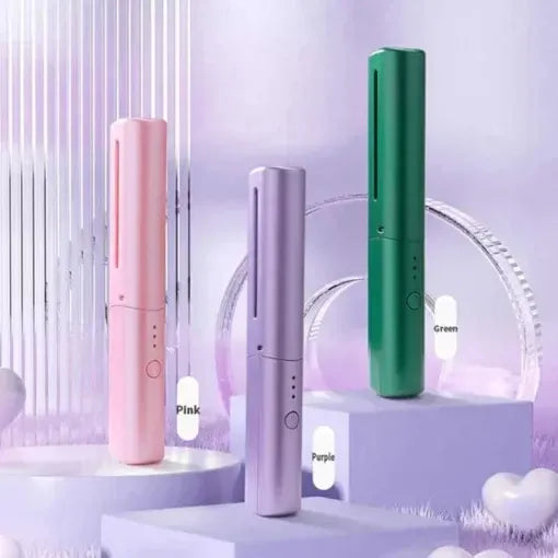 Hair Straightener Rechargeable Cordless Travel Comb - Latest Hairdressing Comb