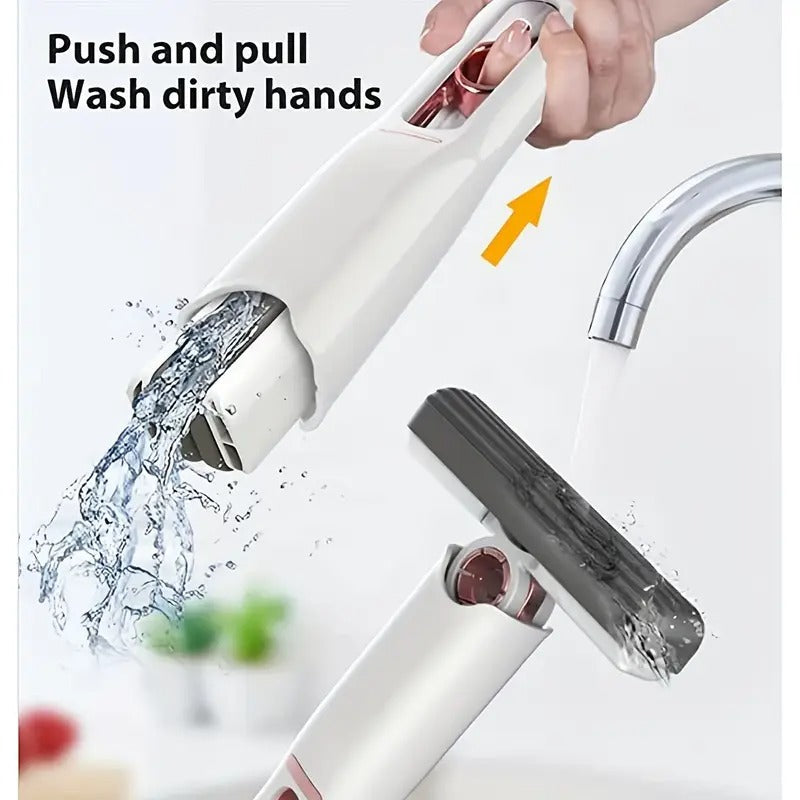 Mini Portable Mop, Glass Kitchen Car Cleaning Tool